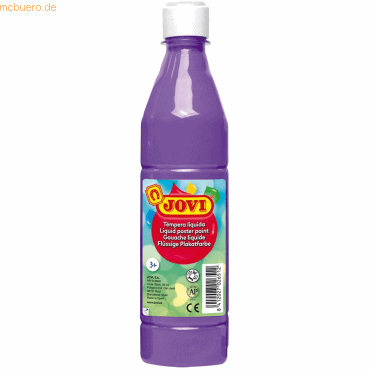 Jovi Plakatfarbe / Temperafarbe 500ml Flasche violett in Jovi Plakatfarbe / Temperafarbe 500ml Flasche violett in von Jovi