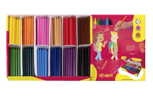 Jovi Plasticolor Wachsmalstifte, mehrfarbig, 300 Stück Jovi Plasticolor Wachsmalstifte, mehrfarbig, 300 Stück von Jovi