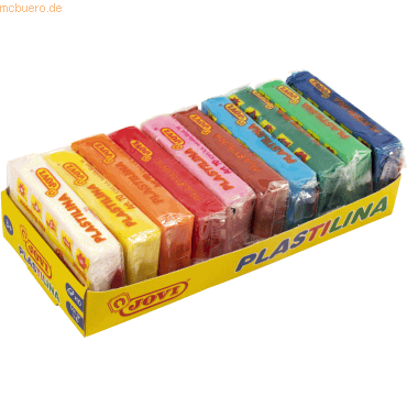 Jovi Plastilina Knete VE=10 Farben a 50g Jovi Plastilina Knete VE=10 Farben a 50g von Jovi