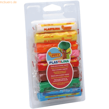 Jovi Plastilina Knete VE=8 Farben a 15g Blister Jovi Plastilina Knete VE=8 Farben a 15g Blister von Jovi