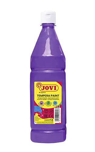 Jovi flüssige Temperafarbe, 1.000 ml, Violett (51123) von Jovi