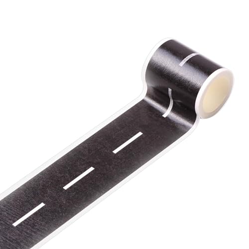 Jowxsx Straßen Klebeband Für Kinder Spielen Road Tape Autobahn Eisenbahn Straßen Klebeband Schwarzes Straßenband, Für Spielen Und Lernen, Kunst, DIY Handwerk Aufkleber Klebebänder Jowxsx Straßen Klebeband Für Kinder Spielen Road Tape Autobahn Eisenbahn Straßen Klebeband Schwarzes Straßenband, Für Spielen Und Lernen, Kunst, DIY Handwerk Aufkleber Klebebänder von Jowxsx