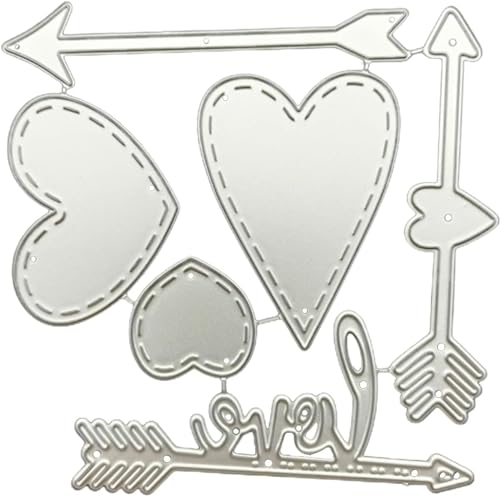 Stanzschablone, Metallschablone, Stanzformen, Stanzschablonen für DIY, Scrapbooking, Fotoalbum, dekorative Prägepapier-Stanzformen für Kartenherstellung (ZC358) von Jowxsx