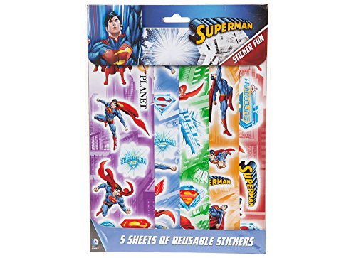 Joy Toy 301040 Superman Wandsticker, Superheld, Sortiert, 56 Count (Pack of 5305) Joy Toy 301040 Superman Wandsticker, Superheld, Sortiert, 56 Count (Pack of 5305) von Joytoy