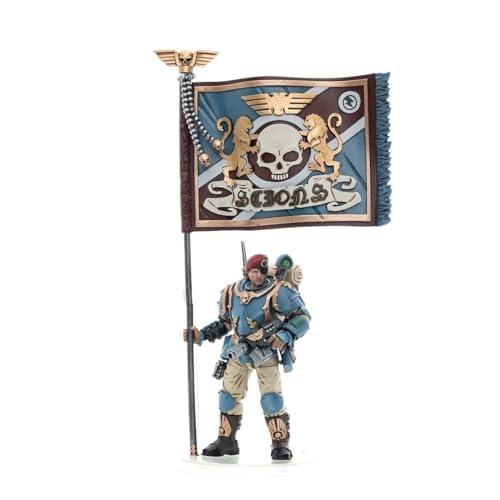 Bloomage Joytoy Tech - WH 40K - Astra Militarum Tempestus Sci Com Banner Bearer 1/18 AF von JoyToy