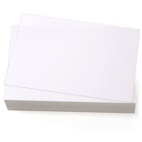 Joyberg 60 Stück 12,7 x 17,8 cm Kartonpapier, weißes blanko, 250 g/m² dickes Papier, blanko, schweres Papier, 40,8 kg Karton, Druckpapier für Einladungen, Ankündigungen, Fotos, Postkarten usw Joyberg 60 Stück 12,7 x 17,8 cm Kartonpapier, weißes blanko, 250 g/m² dickes Papier, blanko, schweres Papier, 40,8 kg Karton, Druckpapier für Einladungen, Ankündigungen, Fotos, Postkarten usw von Joyberg