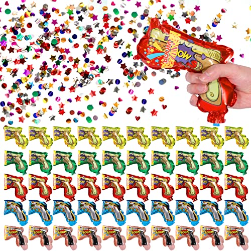 Joycabin 50 Stück Konfettikanone, Konfetti Pistolen Set, Konfetti Shooter Party Popper Biologisch Abbaubare Konfettibombe Für Karneval, Geburtstag, Hochzeit, Silvester, Partys, Jubiläum Joycabin 50 Stück Konfettikanone, Konfetti Pistolen Set, Konfetti Shooter Party Popper Biologisch Abbaubare Konfettibombe Für Karneval, Geburtstag, Hochzeit, Silvester, Partys, Jubiläum von Joycabin