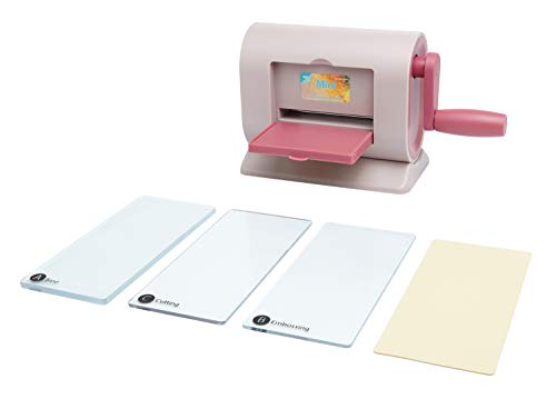 Stanz- & Prägemaschine"Mini-Trouvaille" inklusive 4 Platten Karten & Papier Gestaltung Scrapbooking basteln von Joycrafts BV