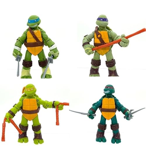 Ninja Cake Tortenfiguren, 4PCS Ninja Schildkröten-Spielzeug Teenage Turtle Action-Figuren Geburtstags Party liefert Cupcake Figuren für Kindergeburtstag Ninja Cake Tortenfiguren, 4PCS Ninja Schildkröten-Spielzeug Teenage Turtle Action-Figuren Geburtstags Party liefert Cupcake Figuren für Kindergeburtstag von Joyes
