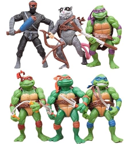 Ninja Cake Tortenfiguren, 6PCS Ninja Schildkröten-Spielzeug Mutant Turtle Action-Figuren Geburtstags Party liefert Cupcak50e Figuren für Kindergeburtstag Ninja Cake Tortenfiguren, 6PCS Ninja Schildkröten-Spielzeug Mutant Turtle Action-Figuren Geburtstags Party liefert Cupcak50e Figuren für Kindergeburtstag von Joyes