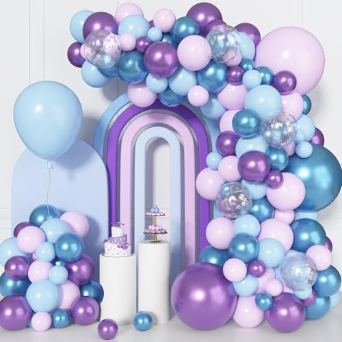 151 Stück Frozen Luftballon Garland Arch Kit Frozen Geburtstagsdeko Mädchen Lila Blau Luftallons Schneeflocke Ballon für Geburtstag Mädchen Party Deko Winter Wonderland Weihnachten 151 Stück Frozen Luftballon Garland Arch Kit Frozen Geburtstagsdeko Mädchen Lila Blau Luftallons Schneeflocke Ballon für Geburtstag Mädchen Party Deko Winter Wonderland Weihnachten von JoyeuVie