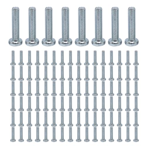 M6x20mm Bolzen 100pcs Kohlenstoffstahl Vollgewindeschrauben mit Kreuzkopfersatz für Möbel, Automobil, Elektronik M6x20 mm M6x20mm Bolzen 100pcs Kohlenstoffstahl Vollgewindeschrauben mit Kreuzkopfersatz für Möbel, Automobil, Elektronik M6x20 mm von Joygoodta