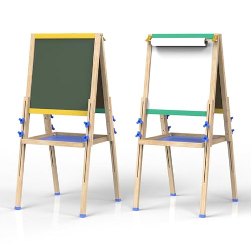 Joyooss Kinder-Staffelei, doppelseitig, Kreidetafel, 106-GY Joyooss Kinder-Staffelei, doppelseitig, Kreidetafel, 106-GY von Joyooss