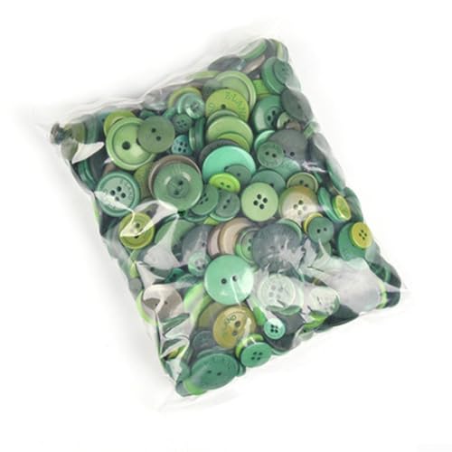 13 cm handgefertigte Harzknöpfe für Kinder DIY Handwerk Nähzubehör, perfekt für kreative Projekte (Armeegrün) von JoyousMall
