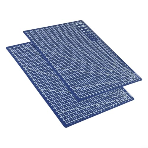 Essential Tools Selbstheilende Schneidematten für Quilten und kreative Projekte, 2 Stück, Blau Essential Tools Selbstheilende Schneidematten für Quilten und kreative Projekte, 2 Stück, Blau von JoyousMall