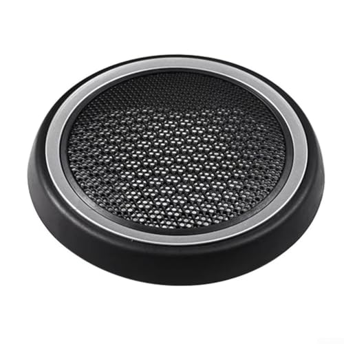 Glänzende Audio-Lautsprecherabdeckung aus Netzstoff, ABS-Fronttür-Lautsprecherabdeckung für Mini Cooper R56, OEM 51412753333 51412756567 (galvanisiert) von JoyousMall