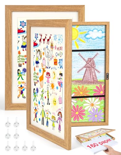Joyshare A4 Bilderrahmen Kinderzeichnungen holz - Bilderrahmen Wechseln Kinderzeichnungen 24x33x3 cm holz eiche 2 Stück Joyshare A4 Bilderrahmen Kinderzeichnungen holz - Bilderrahmen Wechseln Kinderzeichnungen 24x33x3 cm holz eiche 2 Stück von Joyshare