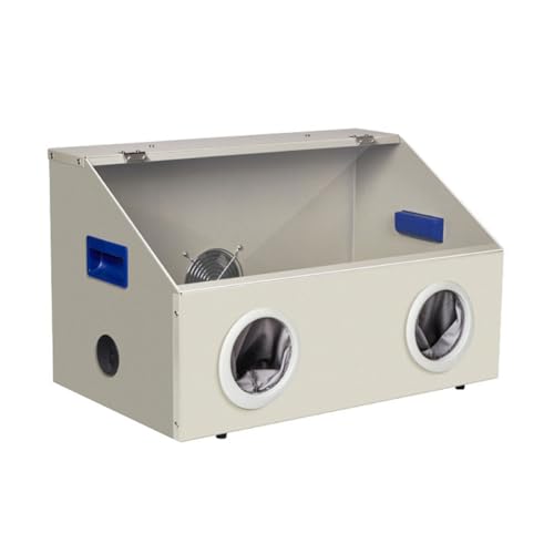 Vollständig geschlossene Staubbox mit LED-Licht, Staubschutz mit 2 Löchern, vollständig geschlossene Staubbox für elektrischen Schleiftischpolierer mit Gebläse, geeignet zum Schleifen und Gravieren Vollständig geschlossene Staubbox mit LED-Licht, Staubschutz mit 2 Löchern, vollständig geschlossene Staubbox für elektrischen Schleiftischpolierer mit Gebläse, geeignet zum Schleifen und Gravieren von Joytar