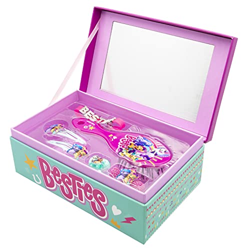 Joy Toy 42673 My Little Pony-eine Neue Generation Hasbro Miraculous Schmuckschatulle mit Accessoires: 2 Haarspangen, 1 Ring, 1 Zöpfchenhalter, 1 Armband, 1 Haarbürste, Mehrfarbig Joy Toy 42673 My Little Pony-eine Neue Generation Hasbro Miraculous Schmuckschatulle mit Accessoires: 2 Haarspangen, 1 Ring, 1 Zöpfchenhalter, 1 Armband, 1 Haarbürste, Mehrfarbig von Joytoy