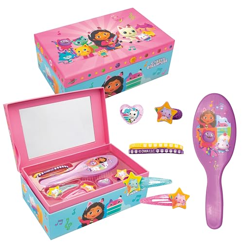 Joytoy 23877 Gabby's Dollhouse Schmuckschatulle mit Accessoires, Unisex-Kinder, Mehrfarbig, normal von Joytoy