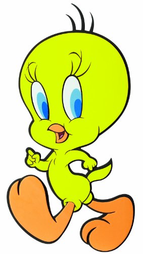 Tweety 041061 - Wanddeko aus Kunststoff, groß 47 x 34 cm von Joytoy