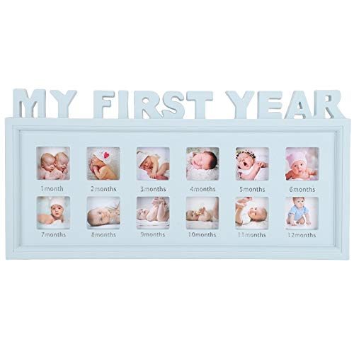 Joyzan Baby Bilderrahmen, My First Year 12 Fotos Babybilderrahmen Foto Momente Erinnerungs Rahme Meilenstein Fotorahmen Home Room Wanddekoration Fotomomente für Fotocollage Mein Erstes Jahr des Babys Joyzan Baby Bilderrahmen, My First Year 12 Fotos Babybilderrahmen Foto Momente Erinnerungs Rahme Meilenstein Fotorahmen Home Room Wanddekoration Fotomomente für Fotocollage Mein Erstes Jahr des Babys von Joyzan