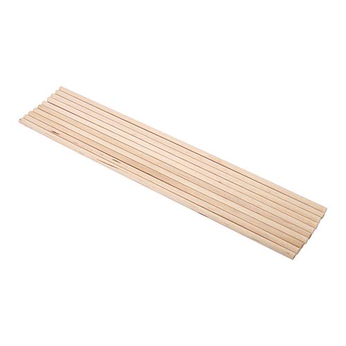 Joyzan Holzstäbe, Rundhölzer Holzstock Bambusstäbe Holzstäbchen Deko Rundstäbe Stäbe Basteln Holzstange Stäbchen Bastel Stock Bastelstäbchen Heimwerkerprojekte Holzarbeit Dekoration DIY, 10 Stück Joyzan Holzstäbe, Rundhölzer Holzstock Bambusstäbe Holzstäbchen Deko Rundstäbe Stäbe Basteln Holzstange Stäbchen Bastel Stock Bastelstäbchen Heimwerkerprojekte Holzarbeit Dekoration DIY, 10 Stück von Joyzan