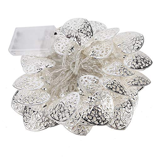 Joyzan Lichterkette, Herz 20 LED Netzlicht 2.5M Warmweiß Magische Atmosphäre Innenlampe Dekoration Valentinstag Liebe Für Garten Weihnachten Urlaub Party Schlafzimmer Zuhause Balkon Hochzeit Deko Joyzan Lichterkette, Herz 20 LED Netzlicht 2.5M Warmweiß Magische Atmosphäre Innenlampe Dekoration Valentinstag Liebe Für Garten Weihnachten Urlaub Party Schlafzimmer Zuhause Balkon Hochzeit Deko von Joyzan