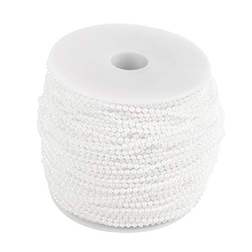 Joyzan Perlenkette Deko, Perlen Girlande Spule Seil Perle Kopfschmuck Hochzeit Faux Strang Künstliche DIY dekorative Vorhänge Angelschnur Schnur Kette Hochzeitsdekoration Mittelstücke für Home Party Joyzan Perlenkette Deko, Perlen Girlande Spule Seil Perle Kopfschmuck Hochzeit Faux Strang Künstliche DIY dekorative Vorhänge Angelschnur Schnur Kette Hochzeitsdekoration Mittelstücke für Home Party von Joyzan