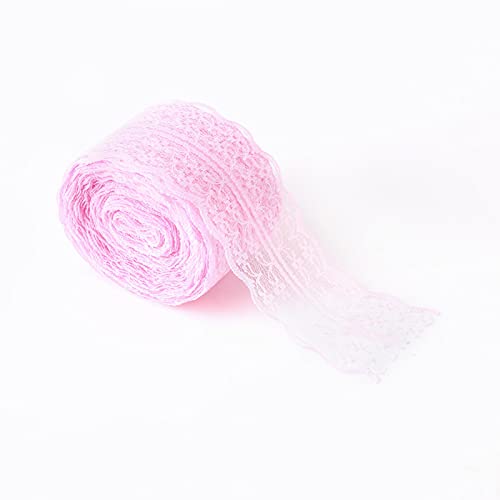 Joyzan Spitzenband, Spitzenbordüre Geschenkband Spitze Vintage Band Dekoband Rolle Spitzenborte Bunt Bände Hochzeit Tischdeko Basteln DIY Handwerk für Nähen Deko Scrapbooking Geschenkbox, 10 m/Rolle Joyzan Spitzenband, Spitzenbordüre Geschenkband Spitze Vintage Band Dekoband Rolle Spitzenborte Bunt Bände Hochzeit Tischdeko Basteln DIY Handwerk für Nähen Deko Scrapbooking Geschenkbox, 10 m/Rolle von Joyzan