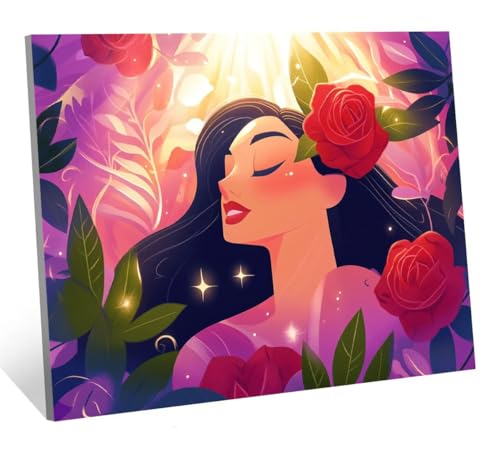 Blume Diamond Painting Frau Diamond Painting Erwachsene, DIY Mosaikherstellung Diamant Malerei Bilder Set, Diamant Kunst Kinder Basteln, Wohnzimmer Zimmer Zubehör, Weihnachts Geschenke 60x80 cm H-487 Blume Diamond Painting Frau Diamond Painting Erwachsene, DIY Mosaikherstellung Diamant Malerei Bilder Set, Diamant Kunst Kinder Basteln, Wohnzimmer Zimmer Zubehör, Weihnachts Geschenke 60x80 cm H-487 von Jqqhhoyy