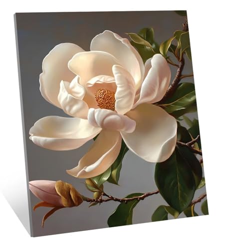 Diamond Painting Blume Diamant Painting Bilder Pfingstrose Diamant Kunst Malerei Stickerei Set, DIY Vollbohrer Bastelset Erwachsene Diamanten, Geeignet Als Geschenk, und Als Wanddeko 120x80 cm H-2719 von Jqqhhoyy