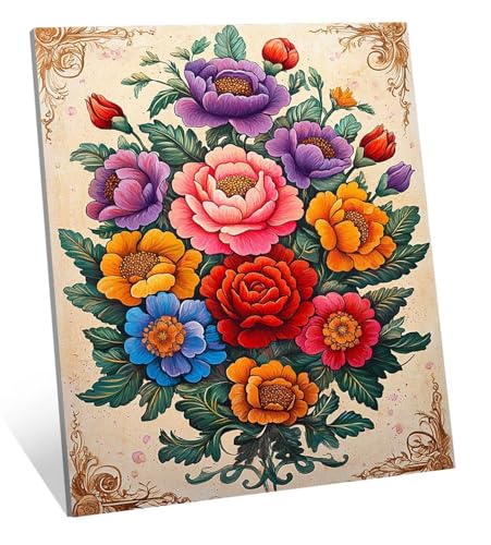 Diamond Painting Blume Diamant Painting Bilder Rose Diamant Kunst Malerei Stickerei Set, DIY Vollbohrer Bastelset Erwachsene Diamanten, Als Geschenk, Zur Entspannung und Als Wanddeko 40x30 cm H-2673 Diamond Painting Blume Diamant Painting Bilder Rose Diamant Kunst Malerei Stickerei Set, DIY Vollbohrer Bastelset Erwachsene Diamanten, Als Geschenk, Zur Entspannung und Als Wanddeko 40x30 cm H-2673 von Jqqhhoyy