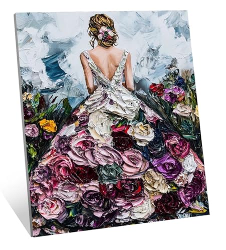 Diamond Painting Erwachsene Blume Diamond Painting Kinder, DIY Full Drill Hochzeitskleid Diamant Malerei Erwachsene Set, Basteln Mädchen 7 10 Jahre Diamant Bilder, für Haus Dekoration 70x100 cm H-798 Diamond Painting Erwachsene Blume Diamond Painting Kinder, DIY Full Drill Hochzeitskleid Diamant Malerei Erwachsene Set, Basteln Mädchen 7 10 Jahre Diamant Bilder, für Haus Dekoration 70x100 cm H-798 von Jqqhhoyy