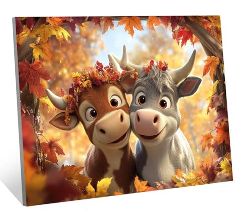 Diamond Painting Erwachsene Herbst Diamond Painting Kinder, DIY Ochse Diamant Malerei Erwachsene Set, Basteln Mädchen 7 10 Jahre Diamant Bilder, Als Geschenk, für Haus Dekoration 70x100 cm H-2458 Diamond Painting Erwachsene Herbst Diamond Painting Kinder, DIY Ochse Diamant Malerei Erwachsene Set, Basteln Mädchen 7 10 Jahre Diamant Bilder, Als Geschenk, für Haus Dekoration 70x100 cm H-2458 von Jqqhhoyy