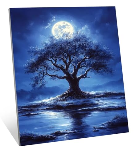 Diamond Painting Erwachsene Mond Diamond Painting Kinder, DIY Full Drill Baum Diamant Malerei Erwachsene Set, Basteln Mädchen 7 10 Jahre Diamant Bilder, Als Geschenk, Haus Dekoration 70x100 cm H-2648 Diamond Painting Erwachsene Mond Diamond Painting Kinder, DIY Full Drill Baum Diamant Malerei Erwachsene Set, Basteln Mädchen 7 10 Jahre Diamant Bilder, Als Geschenk, Haus Dekoration 70x100 cm H-2648 von Jqqhhoyy