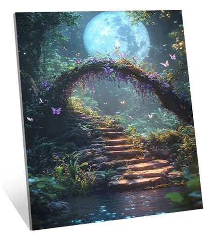 Diamond Painting Erwachsene Mond Diamond Painting Kinder, DIY Full Drill Wald Diamant Malerei Erwachsene Set, Basteln Mädchen 7 10 Jahre Diamant Bilder, Als Geschenk, Haus Dekoration 70x100 cm H-2608 Diamond Painting Erwachsene Mond Diamond Painting Kinder, DIY Full Drill Wald Diamant Malerei Erwachsene Set, Basteln Mädchen 7 10 Jahre Diamant Bilder, Als Geschenk, Haus Dekoration 70x100 cm H-2608 von Jqqhhoyy