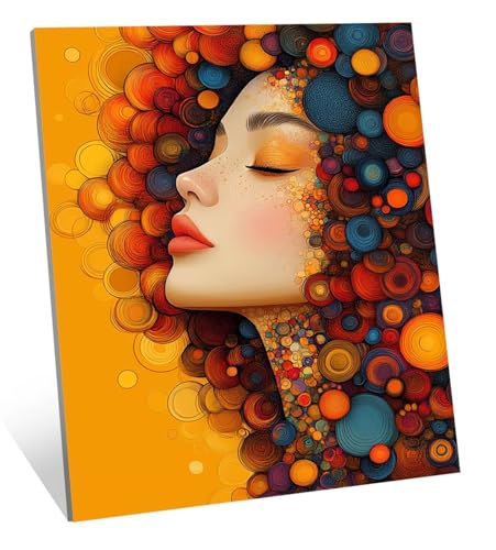 Diamond Painting Farbe Diamant Painting Bilder Frau Diamant Kunst Malerei Stickerei Set, DIY Vollbohrer Bastelset Erwachsene Diamanten, Als Geschenk, Zur Entspannung und Als Wanddeko 40x30 cm H-2743 Diamond Painting Farbe Diamant Painting Bilder Frau Diamant Kunst Malerei Stickerei Set, DIY Vollbohrer Bastelset Erwachsene Diamanten, Als Geschenk, Zur Entspannung und Als Wanddeko 40x30 cm H-2743 von Jqqhhoyy