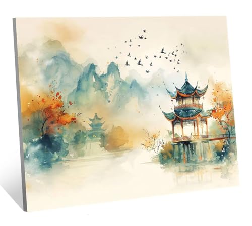 Diamond Painting Japan Diamant Painting Bilder Landschaft Diamant Kunst Malerei Stickerei Set, DIY Vollbohrer Bastelset Erwachsene Diamanten, Geeignet Als Geschenk, und Als Wanddeko 40x30 cm H-2493 Diamond Painting Japan Diamant Painting Bilder Landschaft Diamant Kunst Malerei Stickerei Set, DIY Vollbohrer Bastelset Erwachsene Diamanten, Geeignet Als Geschenk, und Als Wanddeko 40x30 cm H-2493 von Jqqhhoyy