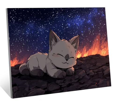 Diamond Painting Sternenhimmel Diamant Painting Bilder Tier Diamant Kunst Malerei Stickerei Set, DIY Vollbohrer Bastelset Erwachsene Diamanten, Geeignet Als Geschenk, und Als Wanddeko 120x80 cm H-809 von Jqqhhoyy