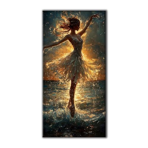 Diamond Painting Erwachsene Groß Set 5D Diamond Painting Schönheit Meereswellen 100 x 200 DIY Crystal Art Neuheiten Basteln Erwachsene Herbst Dekoration Kreativ Set für Home Wand Dekor, Geschenke Z-75 von Jqynn