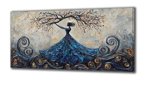 Diamond Painting Erwachsene und Kinder, Diamant Painting Bilder Abstrakt Frau 5D Kreativ Set für Erwachsene DIY Crystal Art Neuheiten Diamond Painting Set Deko Wohnzimmer, Geschenke 30 x 60 Z-756 von Jqynn