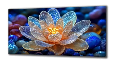 Diamond Painting Erwachsene und Kinder, Diamant Painting Bilder Anlage Blumen 5D Kreativ Set für Erwachsene DIY Crystal Art Neuheiten Diamond Painting Set Deko Wohnzimmer, Geschenke 70 x 140 Z-754 von Jqynn