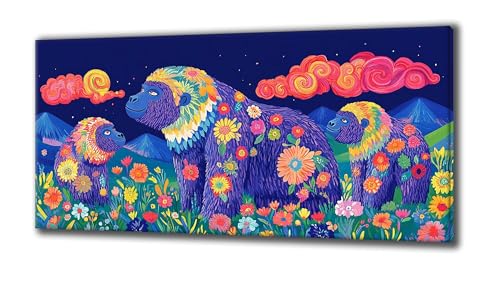 Diamond Painting Erwachsene und Kinder, Diamant Painting Bilder Tier Blumen 5D Kreativ Set für Erwachsene DIY Crystal Art Neuheiten Diamond Painting Set Deko Wohnzimmer, Geschenke 100 x 200 Z-100 von Jqynn