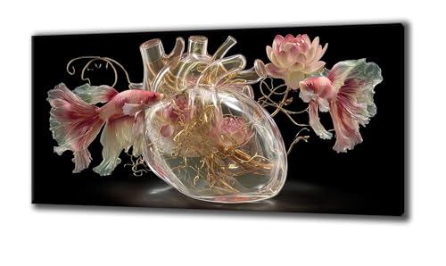 Jqynn Diamond Painting Erwachsene und Kinder, Diamant Painting Bilder Blumen Herz 5D Kreativ Set für Erwachsene DIY Crystal Art Neuheiten Diamond Painting Set Deko Wohnzimmer, Geschenke 40 x 80 Z-776 von Jqynn
