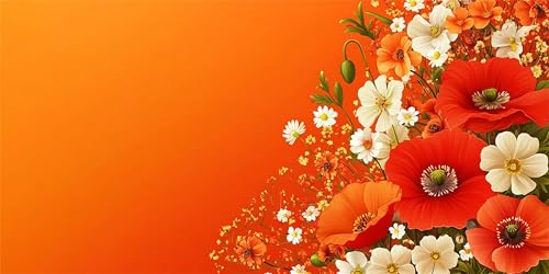 Malen Nach Zahlen Erwachsene Mohnblumen, Malen Nach Zahlen Blume xxl Vorgedruckt High Definition Leinwand, Paint by Numbers Bastelset Erwachsene Mit 3 Pinseln Acrylfarbe, Home Deko 70x140 cm Z-1724 Malen Nach Zahlen Erwachsene Mohnblumen, Malen Nach Zahlen Blume xxl Vorgedruckt High Definition Leinwand, Paint by Numbers Bastelset Erwachsene Mit 3 Pinseln Acrylfarbe, Home Deko 70x140 cm Z-1724 von Jqynn