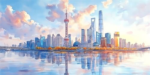 Malen Nach Zahlen Erwachsene Papagei, Malen Nach Zahlen Stadt xxl Vorgedruckt High Definition Leinwand, Paint by Numbers Bastelset Erwachsene Mit Pinseln Acrylfarbe, Home Deko Geschenk 30x60 cm Z-1514 Malen Nach Zahlen Erwachsene Papagei, Malen Nach Zahlen Stadt xxl Vorgedruckt High Definition Leinwand, Paint by Numbers Bastelset Erwachsene Mit Pinseln Acrylfarbe, Home Deko Geschenk 30x60 cm Z-1514 von Jqynn