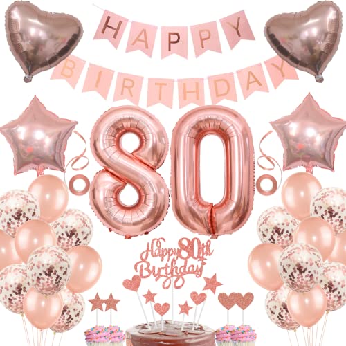 Deko 80. Geburtstag frau Tortendeko 80 Geburtstag frauen Deko Geschenk für 80. Geburtstag frau Rosegold Geburtstag 80 frauen 80 jahre Geburtstag deko Ballon 80 Geburtstag 80 jahre frau Deko 80. Geburtstag frau Tortendeko 80 Geburtstag frauen Deko Geschenk für 80. Geburtstag frau Rosegold Geburtstag 80 frauen 80 jahre Geburtstag deko Ballon 80 Geburtstag 80 jahre frau von Jrzyhi