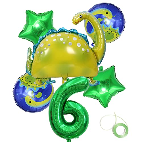 Jrzyhi Dino Geburtstag Deko Dino Luftballons 6 Jahr Geburtstags Dinosaurier 6 Jahr Geburtstagsdeko 6 Dinosaurier Kindergeburtstag Dekoration Für Dschungel Party Kinder Dinosaurier Party Dekoration Jrzyhi Dino Geburtstag Deko Dino Luftballons 6 Jahr Geburtstags Dinosaurier 6 Jahr Geburtstagsdeko 6 Dinosaurier Kindergeburtstag Dekoration Für Dschungel Party Kinder Dinosaurier Party Dekoration von Jrzyhi
