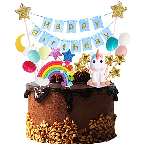 Jrzyhi Einhorn Regenbogen Tortendeko Blau Happy Birthday Girlande Luftballon Kuchen Topper Cupcake Topper Einhorn Tortendeko Geburtstag Für Mädchen Geburtstag Happy Birthday Luftballon Wolke Jrzyhi Einhorn Regenbogen Tortendeko Blau Happy Birthday Girlande Luftballon Kuchen Topper Cupcake Topper Einhorn Tortendeko Geburtstag Für Mädchen Geburtstag Happy Birthday Luftballon Wolke von Jrzyhi